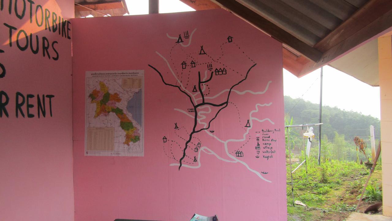 Chomdoy Bungalow & Restaurant Luang Namtha Exterior foto